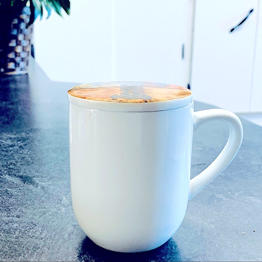 🆕Set of 4 ✝️ Multi Purposed Kitchen Essentials Ceramic Drink Savers/Coasters☕️